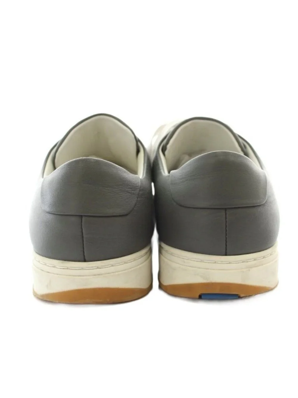 Bottega Veneta Sneakers Low Cut Leather Gray 39